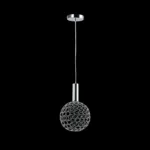 230v 4.3W LED Small Round Metal Ring Pendant