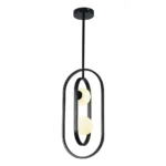 Miro 2LT Pendant Black G9 2x3w