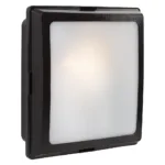B118B Black Square ABS Bulkhead