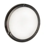 Bulkhead Eco Black Opal E27 1x15w