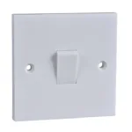 SWE 1G 2W SWITCH FLUSH L.P.S