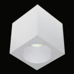 230v 7W LED GU10 Coastal Surface Mounted Square Downlight