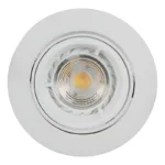 ***D/Light Die Cast White NO L/Holder C/O 85mm (D19W)