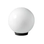 Sphere Pole Mount Outdoor 250mm Black Excl Pole