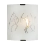 W154 Small Opal Ethnic Wall Light