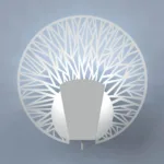 ACACIA-MOS ACACIA WALL LIGHT SM WHITE