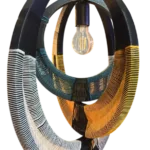 MODERN GESTURE-MODERN WOVEN LAMP MARIGOLD