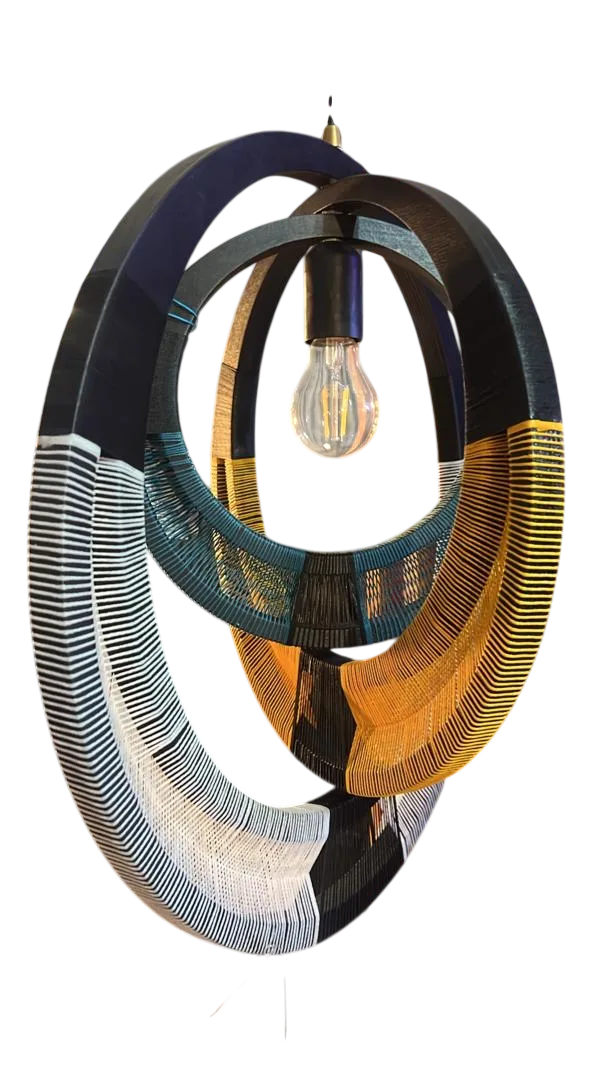 WhatsApp Image 2026-09-04 at 11.01.55-Photoroom MODERN GESTURE-MODERN WOVEN LAMP MARIGOLD - Image 1