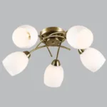 BRIGHTSTAR-CH489/5 ANTIQUE METAL WH